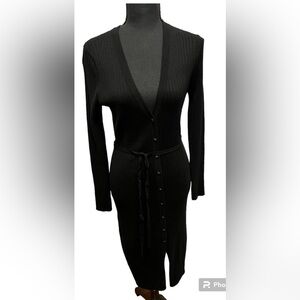 Victoria's Secret Classic Black cardigan dress